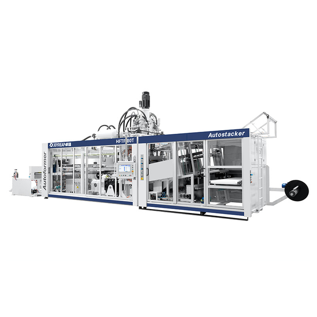 آلة الكوب ذات التصميم المائل HFTF 80T لتغليف المواد الغذائية